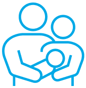 育休取得率/女性100% 男性50%