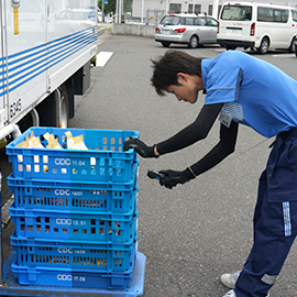 午後も同じ様に配送を行って頂きます！